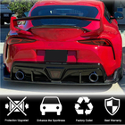 Toyota Supra 2019- гг. Диффузор заднего бампера V2 (Карбон) фото 3