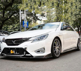 Toyota Mark X 2009- гг. Накладки на Зеркала (Карбон) фото 2