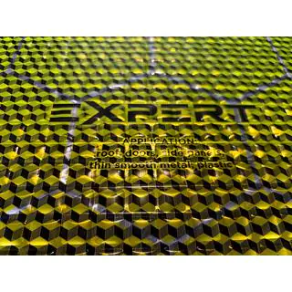 Виброизоляционный лист ULTIMATE EXPERT COLD GOLD 2,1 мм (50x35 см) фото 4