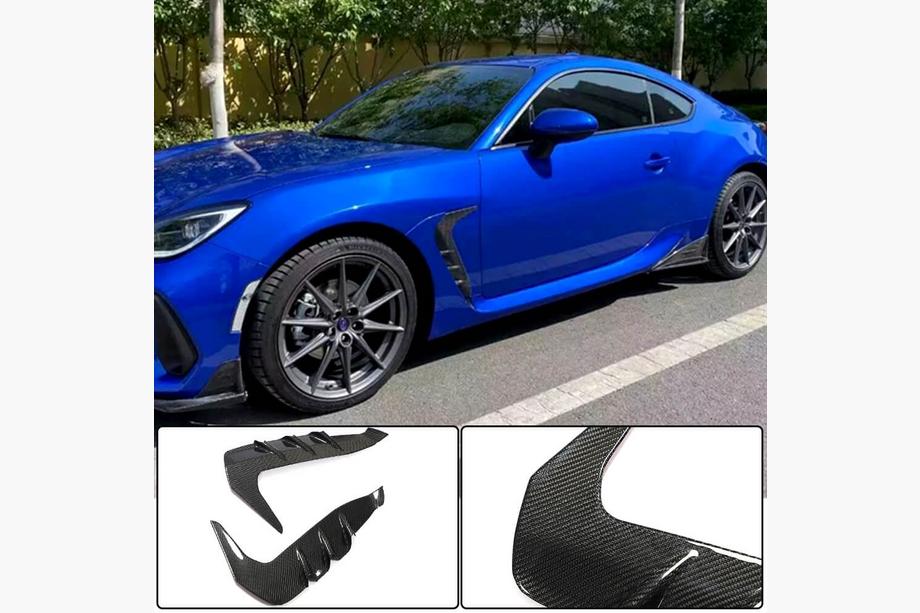 Subaru BRZ 2021- гг. Карбоновые накладки на крылья Image