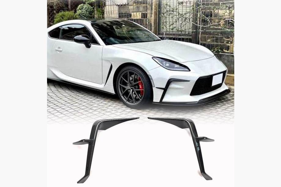 Subaru BRZ 2021- гг. Передняя губа бампера (Карбон) Фото 1
