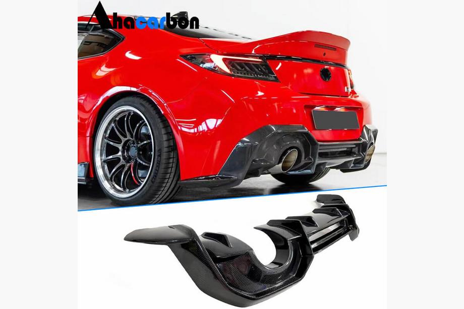 Subaru BRZ 2021- гг. Диффузор заднего бампера V3 (2021-2023, Карбон) Image