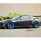 Subaru BRZ 2012-2021 гг. Боковые Пороги V4 (Карбон) фото 4