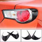 Subaru BRZ 2012-2021 гг. Накладки на Задние Фонари (Карбон) фото 1