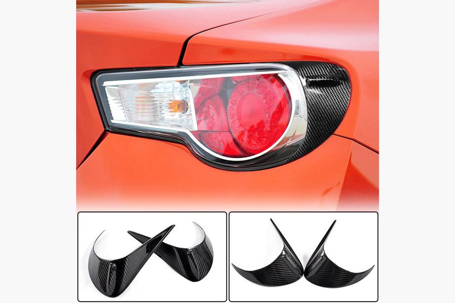 Subaru BRZ 2012-2021 гг. Накладки на Задние Фонари (Карбон) Image