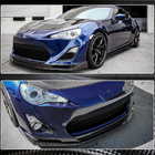 Subaru BRZ 2012-2021 гг. Передний Бампер Лип Спойлер (Карбон) фото 4