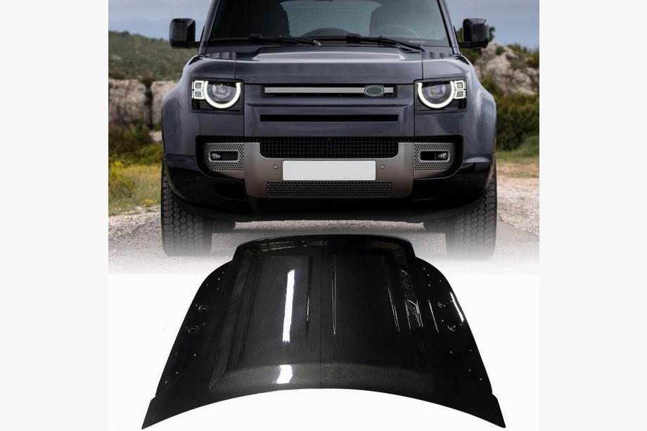 Land Rover Defender 2019- гг. Капот V1 (Карбон) Image