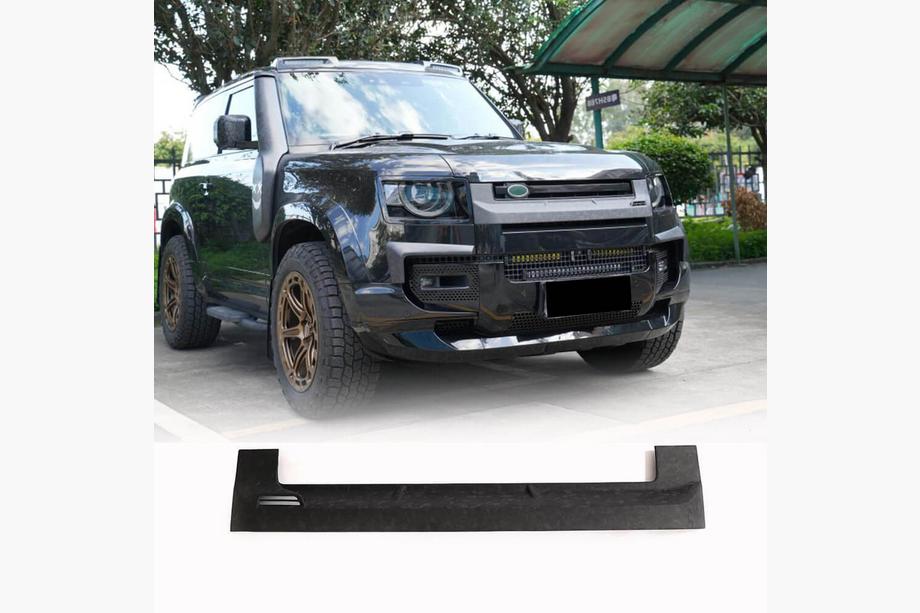 Land Rover Defender 2019- гг. Накладка на решетку радиатора (Карбон) Image