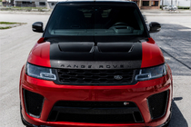 Range Rover Sport 2014-2022 гг. Капот SVR (алюминий) фото 2