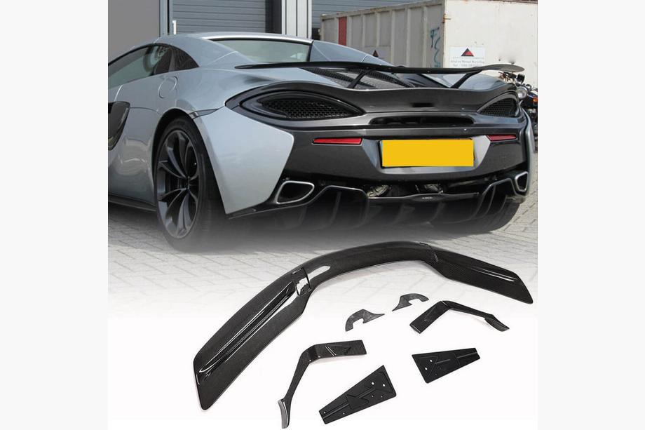 McLaren 540C/570S 2015-2020 гг. Спойлер V1 (Карбон) Image