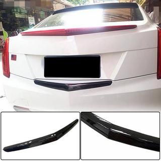 Накладка на задний бампер Карбон Cadillac ATS 2012-2019 гг. фото 1