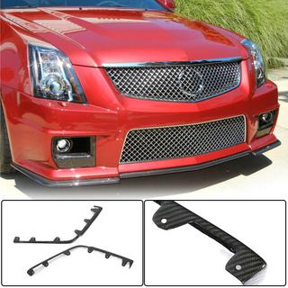 Карбоновые флапсы переднего бампера для CTS V Coupe фото 1
