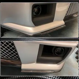 Карбоновые флапсы переднего бампера для CTS V Coupe фото 4