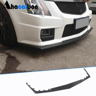 Накладка на передний бампер Lip V1 (для CTS V Coupe, Карбон) фото 1