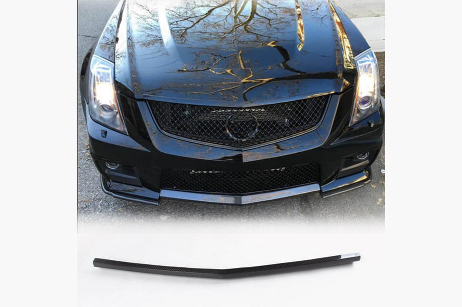 Cadillac CTS 2007-2014 гг. Передний Бампер Лип V2 для CTS V Coupe, Карбон Фото 1