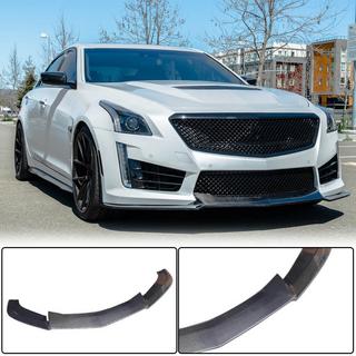 Передний бампер Лип V2 для CTS V Sedan 2016-2019 Карбон фото 1