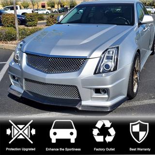 Передний бампер Лип V2 для CTS V Sedan 2016-2019 Карбон фото 2