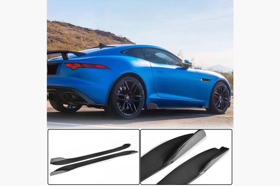 Jaguar F-Type 2013-2024 гг. Боковые Пороги (2013-2016, Карбон) Image