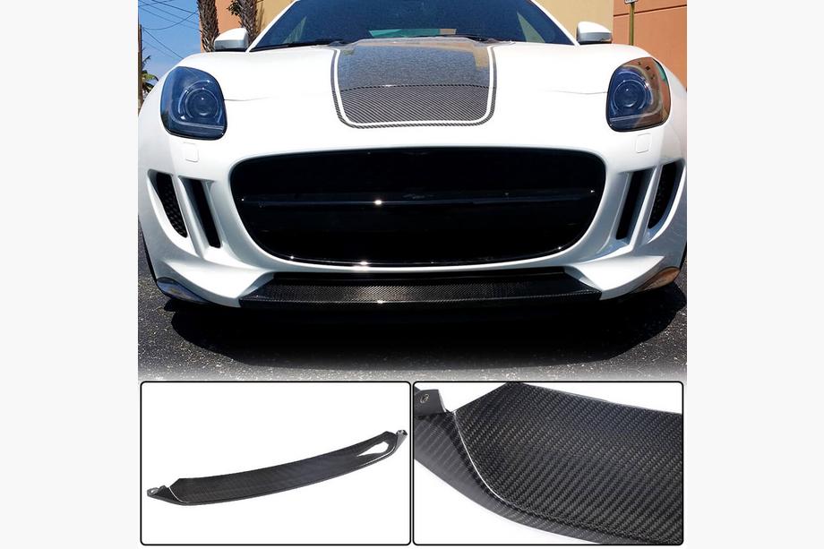 Jaguar Project 7 2013-2015 гг. Накладка на передний бампер Lip (2013-2015, Карбон) Image