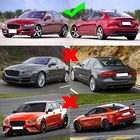 Jaguar XE 2016- гг. Накладка на Передний Бампер Lip (2015-2019, Карбон) фото 7