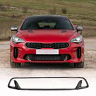 Kia Stinger 2017-2023 гг. Решетка бампера (Карбон) фото 1