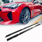 Kia Stinger 2017-2023 гг. Боковые пороги (Карбон) фото 1