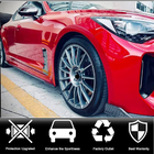 Kia Stinger 2017-2023 гг. Боковые пороги (Карбон) фото 2