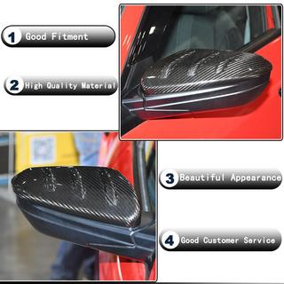 Накладки на Зеркала V2 (Карбон) Honda Civic Sedan X 2016-2021 гг. фото 3