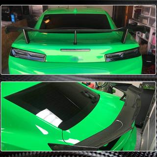 Спойлер V1 (Карбон) Chevrolet Camaro 2015- гг. фото 4