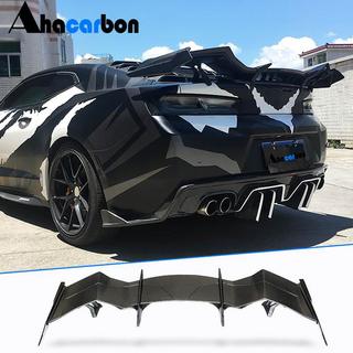 Спойлер V3 (Карбон) Chevrolet Camaro 2015- гг. фото 1