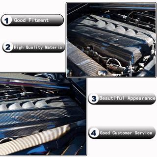 Крышка двигателя (2019-2022, Карбон) Chevrolet Corvette C8 2019- гг. фото 3