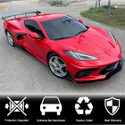 Chevrolet Corvette C8 2019- гг. Спойлер V1 (Карбон) фото 2