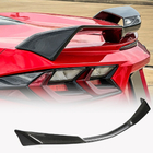 Chevrolet Corvette C8 2019- гг. Спойлер V2 (Карбон) фото 1