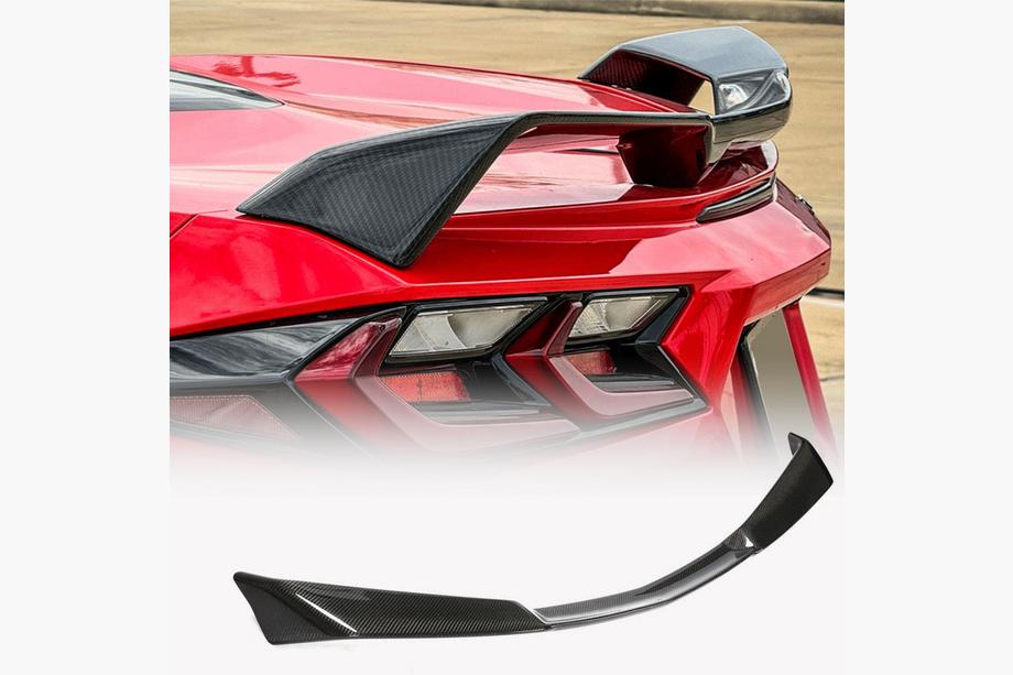 Chevrolet Corvette C8 2019- гг. Спойлер V2 (Карбон) Image