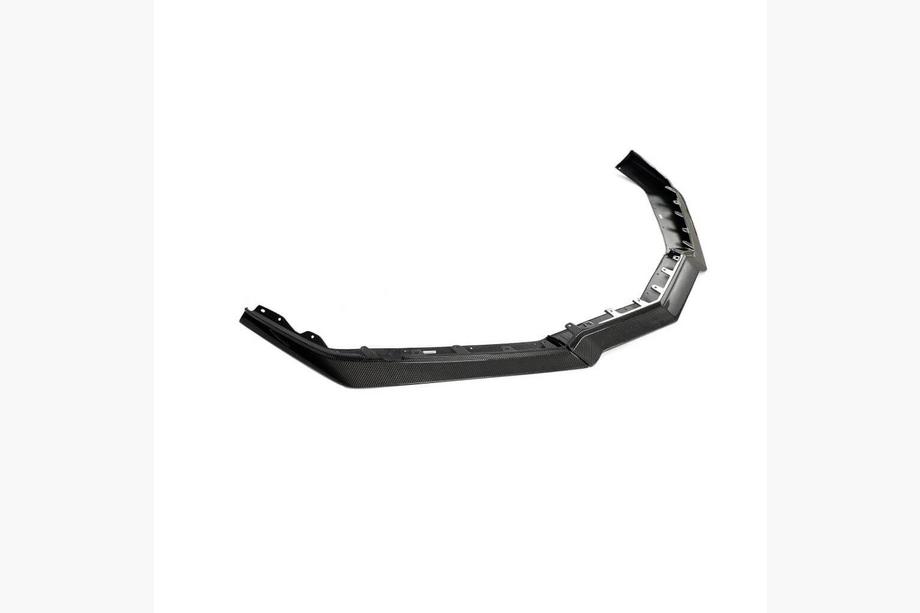 Chevrolet Corvette C8 2019- гг. Накладка на передний бампер Lip (для Z06, 2022-2024, Карбон) Фото 3
