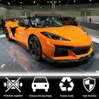 Chevrolet Corvette C8 2019- гг. Диффузор заднего бампера (для Z06, 2022-2024, Карбон) фото 5