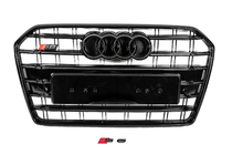 Audi A6 C7 2011-2017 гг. Передняя Черная Решетка S-Style (2014-2017) фото 2
