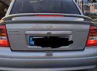 Opel Astra G classic 1998-2012 гг. Спойлер Седан (грунтованный под покраску) фото 4