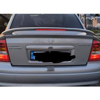 Спойлер Седан (грунтованный под покраску) Opel Astra G classic 1998-2012 гг. фото 4