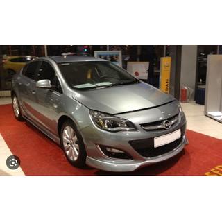 Передняя нижняя накладка 2012-2015 (под покраску) Opel Astra J 2009-2015 гг. фото 1