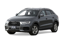 Audi Q3 2011-2019 гг. Ветровики с хромированным молдингом Niken Luxury (4 шт) фото 1