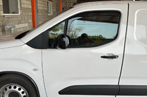 Opel Combo 2019- гг. Вставные ветровики Niken Luxury (2 шт) фото 3