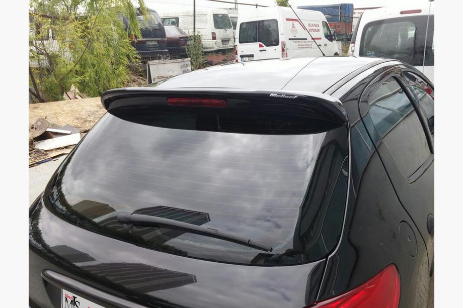 Peugeot 206 1998-2024 гг. Верхний спойлер Meliset (под покраску) Image