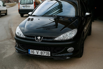 Peugeot 206 1998-2024 гг. Передняя нижняя накладка (под покраску) фото 1