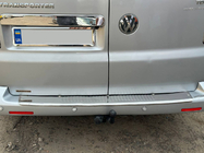 Volkswagen T5 Transporter 2003-2010 гг. Хромированная накладка над номером для распашных дверей (нержавейка) Carmos - Турецкая Нержавеющая Сталь фото 8