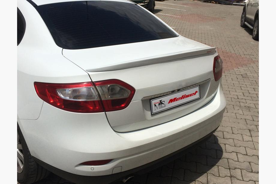 Renault Fluence 2009-2016 гг. Спойлер (под покраску) Image