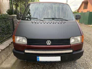 Volkswagen T4 Transporter 1990-2003 гг. Чехол капота на прямой капот (кожзаменитель) фото 1