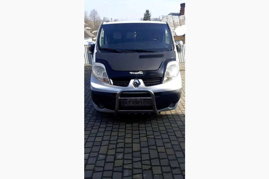 Renault Trafic 2001–2015 гг. Чехол капота (кожзаменитель) Фото 6