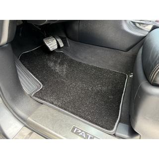 Текстильные коврики Deluxe (3 ряда, Черный) Nissan Patrol Y62 2010-2024 гг. фото 1