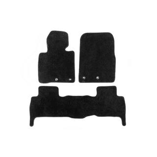 Текстильные коврики Deluxe V-2 (2012-2021, Черный) Toyota Land Cruiser 200 2007-2021 гг. фото 2
